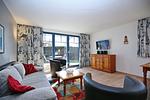 Blick in den Wohnbereich - Wohnung 18-4 - Top-Hundeurlaub