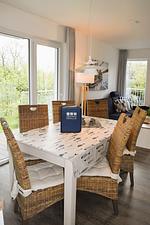 Wohnzimmer - Haus Nr. 40, Ferienhaus Deichgraf - Top-Hundeurlaub