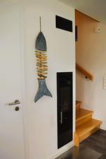 Wohnzimmer - Haus Nr. 40, Ferienhaus Deichgraf - Top-Hundeurlaub