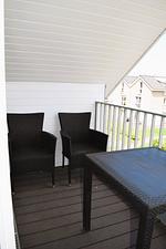 Balkon - Haus Nr. 40, Ferienhaus Deichgraf - Top-Hundeurlaub