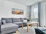 Wohnzimmer - Hus Am Dünenwäldchen 17G - Top-Hundeurlaub