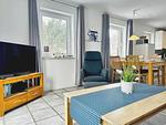 Wohnzimmer - Hus Am Dünenwäldchen 17G - Top-Hundeurlaub
