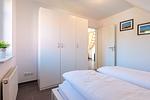 Schlafzimmer - Ferienwohnung Die Drei - Top-Hundeurlaub
