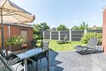 Ferienhaus Ben, Terrasse - Ferienhaus Ben Büsum - Top-Hundeurlaub
