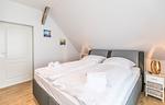 Ferienhaus Ben, Schlafzimmer 1 - Ferienhaus Ben Büsum - Top-Hundeurlaub