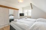 Ferienhaus Ben, Schlafzimmer 1 - Ferienhaus Ben Büsum - Top-Hundeurlaub