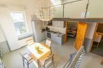 offene Küche mit Esstisch - Sassnitz - Ferienwohnung 2 im Appartementhaus Hafenriff - Top-Hundeurlaub