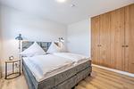 Schlafzimmer - Ferienwohnung Wiking-Koje 3 Schleswig - Top-Hundeurlaub