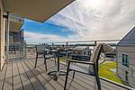 Balkon - Ferienwohnung Wiking-Koje 4 Schleswig - Top-Hundeurlaub