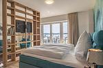 Bett - Ferienwohnung Wiking-Koje 4 Schleswig - Top-Hundeurlaub