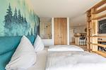 Schlafzimmer - Ferienwohnung Wiking-Koje 4 Schleswig - Top-Hundeurlaub