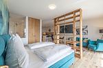 Schlafzimmer - Ferienwohnung Wiking-Koje 4 Schleswig - Top-Hundeurlaub