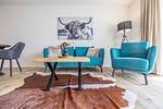Wohnzimmer - Ferienwohnung Wiking-Koje 4 Schleswig - Top-Hundeurlaub