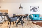 Küche / Küchenzeile - Ferienwohnung Wiking-Koje 4 Schleswig - Top-Hundeurlaub