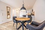 Küche / Küchenzeile - Ferienwohnung Wiking-Koje 4 Schleswig - Top-Hundeurlaub