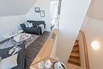 Treppe zum oberen Stockwerk - NordseeResort Friesland 38 - Top-Hundeurlaub