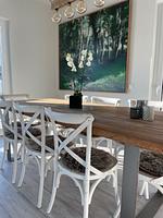 Wohnzimmer - Küstenwaldbude luv - Top-Hundeurlaub