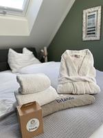 Bett - Küstenwaldbude luv - Top-Hundeurlaub