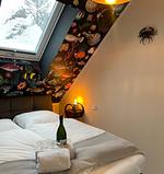 Schlafzimmer - Küstenwaldbude luv - Top-Hundeurlaub