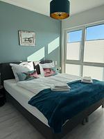 Schlafzimmer - Küstenwaldbude luv - Top-Hundeurlaub