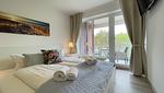 Schlafzimmer - FeWo A2.3 - Top-Hundeurlaub