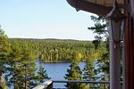 Ferienhaus in Värmland, Schweden. Toplage mit Blick auf den See - Top-Hundeurlaub