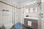 Badezimmer - Ferienwohnung Luv Dagebüll - Top-Hundeurlaub