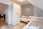 Schlafzimmer - Ferienwohnung Lee Dagebüll - Top-Hundeurlaub
