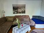 Wohnzimmer - Friesenbude Safe Haven Almdorf - Top-Hundeurlaub