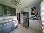 Küche / Küchenzeile - Friesenbude Safe Haven Almdorf - Top-Hundeurlaub