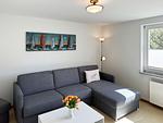 Wohnzimmer in der Ferienwohnung Üüs Aran 4 in Süddorf auf Amrum - Ferienwohnung *Üüs Aran 4* - Top-Hundeurlaub