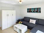 Wohnzimmer in der Ferienwohnung Üüs Aran 4 in Süddorf auf Amrum - Ferienwohnung *Üüs Aran 4* - Top-Hundeurlaub