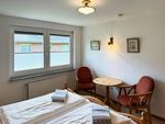 Schlafzimmer in der Ferienwohnung Üüs Aran 4 in Süddorf auf Amrum - Ferienwohnung *Üüs Aran 4* - Top-Hundeurlaub