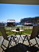 Terrasse - Panorama-Apartment mit zwei Terrassen, Hund erlaubt   (P7 A1) - Top-Hundeurlaub