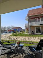 Terrasse - Panorama-Apartment mit zwei Terrassen, Hund erlaubt   (P7 A1) - Top-Hundeurlaub