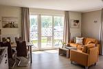Wohnzimmer - Panorama-Apartment mit zwei Terrassen, Hund erlaubt   (P7 A1) - Top-Hundeurlaub