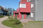Fassade / Eingang - Panorama-Apartment mit zwei Terrassen, Hund erlaubt   (P7 A1) - Top-Hundeurlaub
