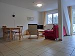 Wohnzimmer - Ferienwohnung NH15 - Top-Hundeurlaub