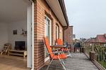 Balkon mit Gartenmöbeln - Wohnung Haron - Top-Hundeurlaub