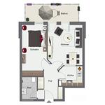 Grundriss - Wohnung Haron - Top-Hundeurlaub