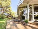 Blick zur Terrasse - Ferienhaus 04 - Top-Hundeurlaub