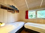 2. Schlafzimmer mit Einzelbett - Ferienhaus 04 - Top-Hundeurlaub