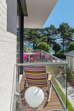 Balkon - Villa Vogue - Appartement 7 - Top-Hundeurlaub