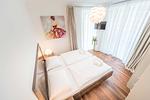 Schlafzimmer - Villa Vogue - Appartement 7 - Top-Hundeurlaub