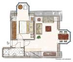 Grundriss - Appartement  Cappel Whg. 2 - Top-Hundeurlaub