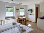 Schlafzimmer - Ferienwohnung *Üüs Aran 7* - Top-Hundeurlaub