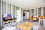 TV im Wohnbereich - Wohnung 10 - Top-Hundeurlaub