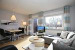Blick in den Wohn- und Essbereich - Haus 41d - Top-Hundeurlaub