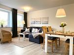 Wohnzimmer - FeWo B1.2 - Top-Hundeurlaub