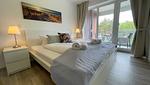 Schlafzimmer - FeWo A1.5 - Top-Hundeurlaub